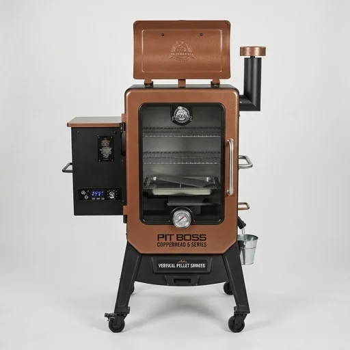 Pit Boss Copperhead 5 Series Vertical Pellet Smoker view 2