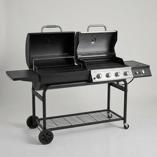 Char-Griller E1515 Double Play Charcoal & Gas Grill view 2