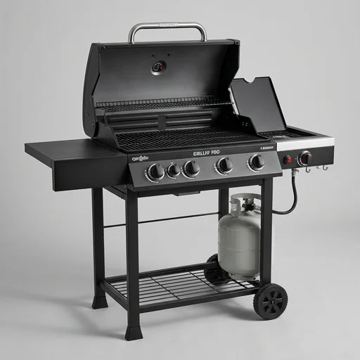 Char-Griller Grillin Pro 4 Burner Gas Grill
