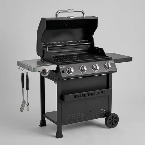 Char-Griller Grillin Pro 4 Burner Gas Grill view 2