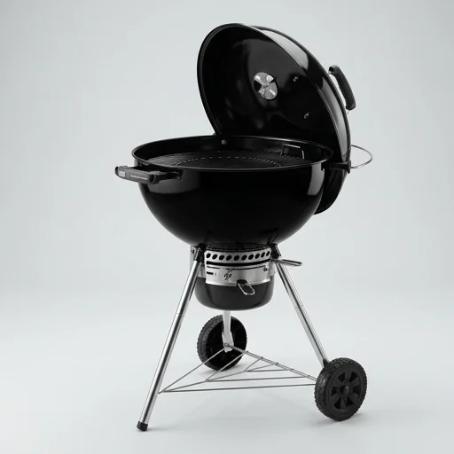 Weber Master-Touch 22-Inch Charcoal Grill view 2