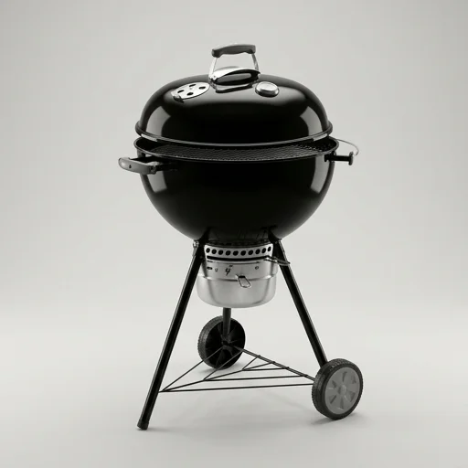 Weber Original Kettle Premium 22 Inch Charcoal Grill view 2