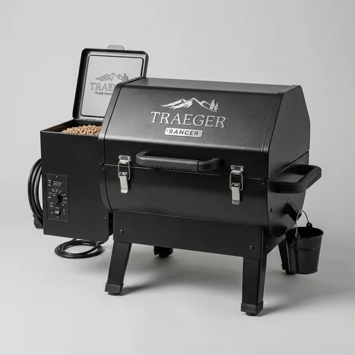 Traeger Ranger Portable Pellet Grill view 3