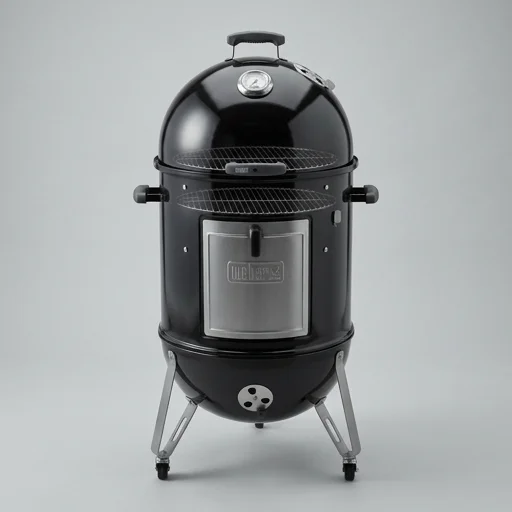 Weber Smokey Mountain Cooker 18.5-Inch Charcoal Smoker view 3